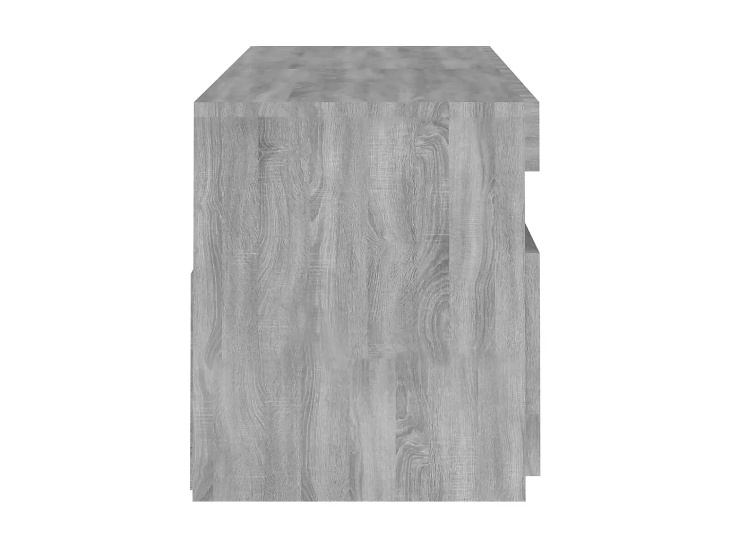 Meuble TV avec lumières LED sonoma gris 120x35x40 cm