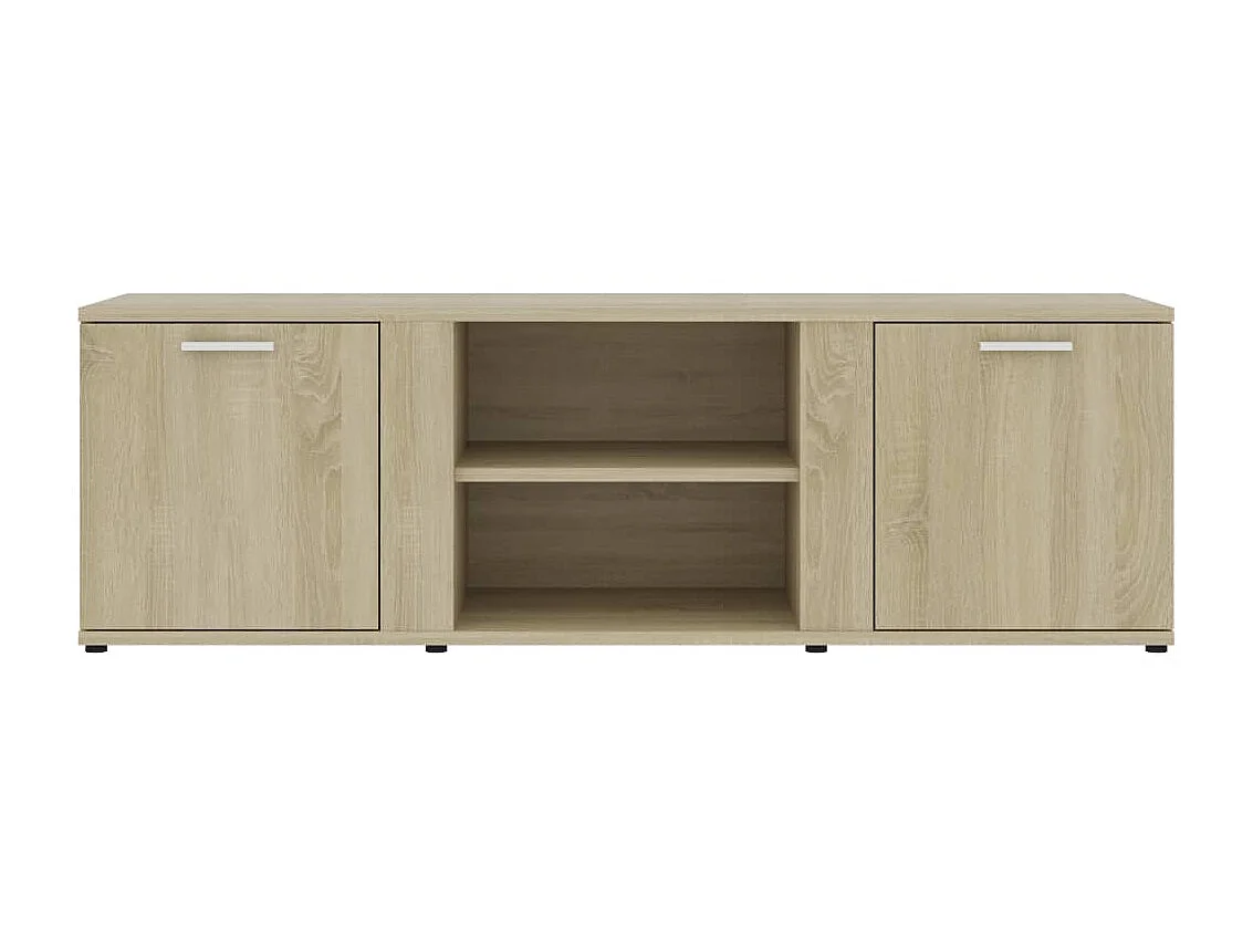 Meuble TV Chêne sonoma 120x34x37 cm Aggloméré