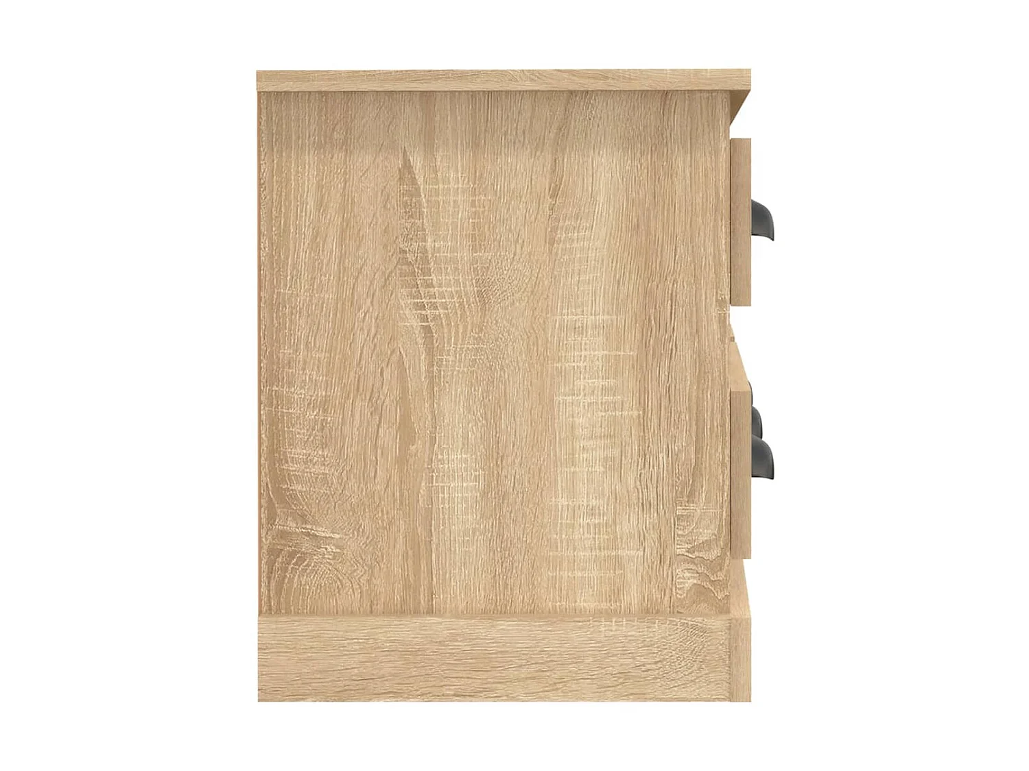 Meuble TV chêne sonoma 100x35,5x45 cm bois d'ingénierie