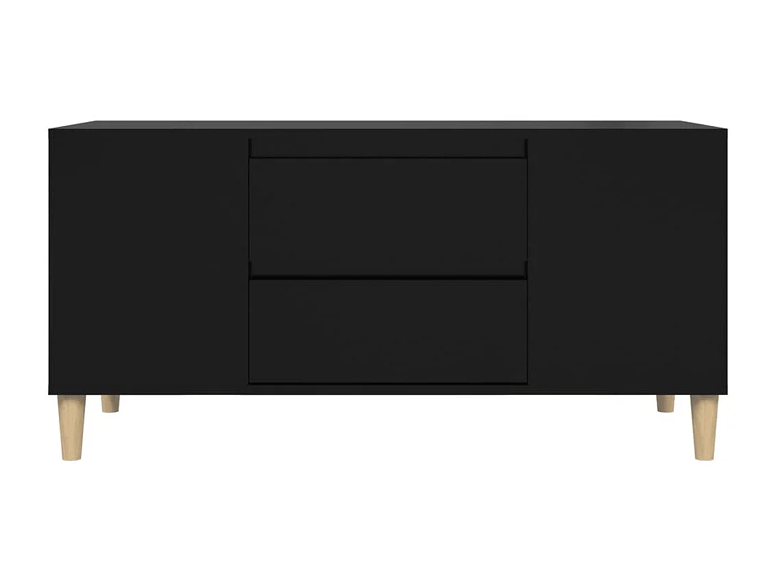 Mobile TV nero 102x44,5x50 cm MDF