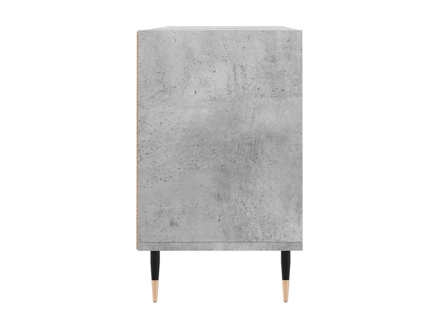 Mobile TV grigio cemento 103,5x30x50 cm in derivati del legno