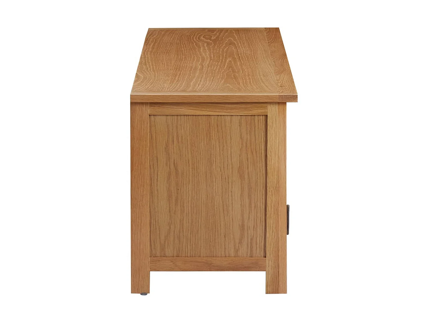 TV-meubel 110x35x44 cm Massief eikenhout