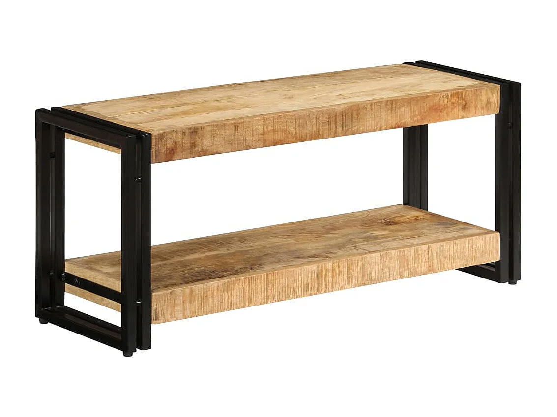 Meuble TV 90 x 30 x 40  cm Bois de manguier massif