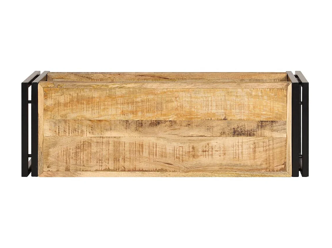 Meuble TV 90 x 30 x 40  cm Bois de manguier massif