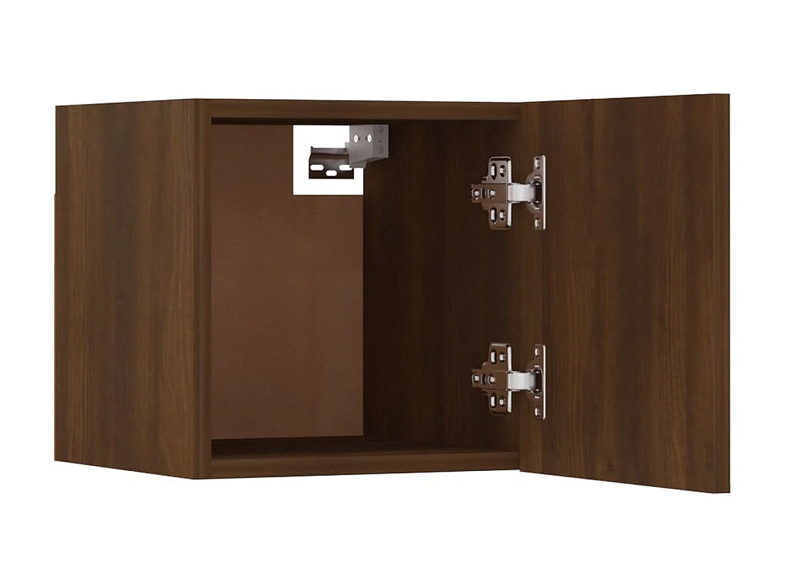 Ensemble de meubles TV 6 pcs Chêne marron Bois d'ingénierie