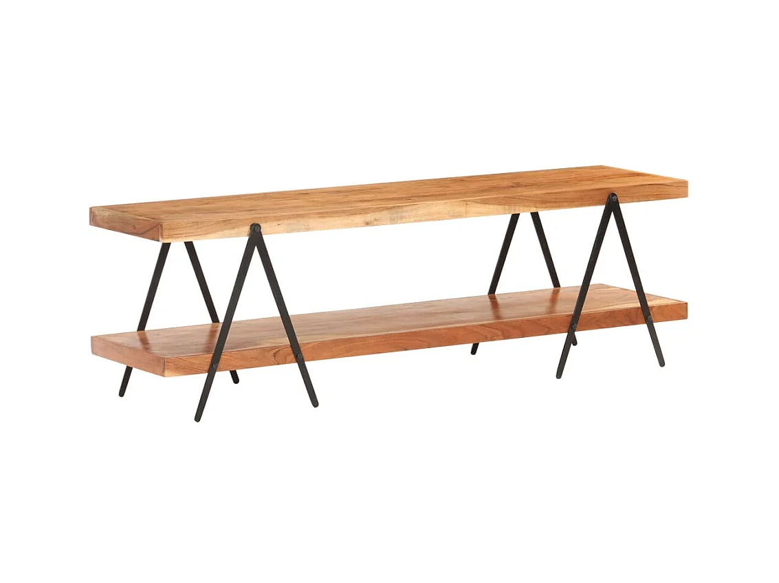 Meuble TV 160x40x50 cm Bois d'acacia solide