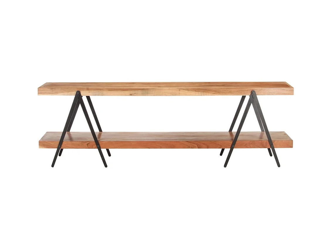 TV-meubel 160x40x50 cm Massief acaciahout
