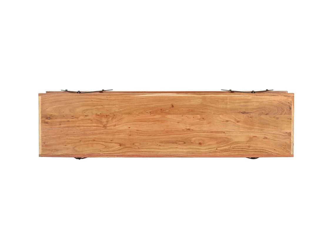TV-meubel 160x40x50 cm Massief acaciahout