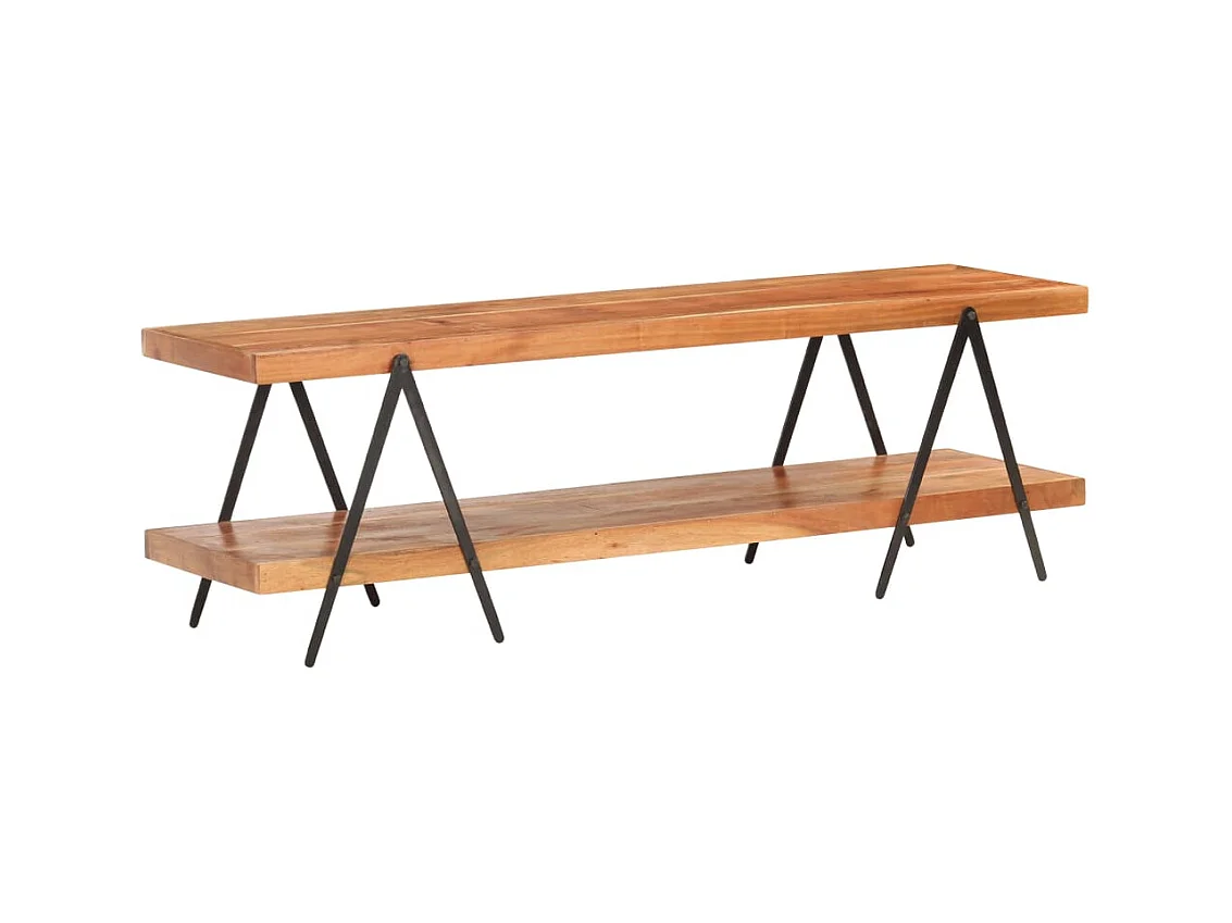 TV-meubel 160x40x50 cm Massief acaciahout