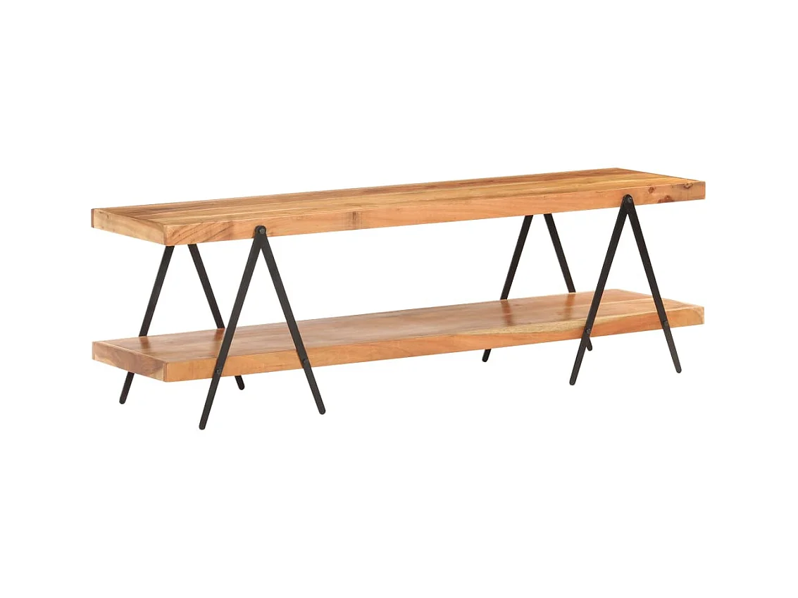 TV-meubel 160x40x50 cm Massief acaciahout