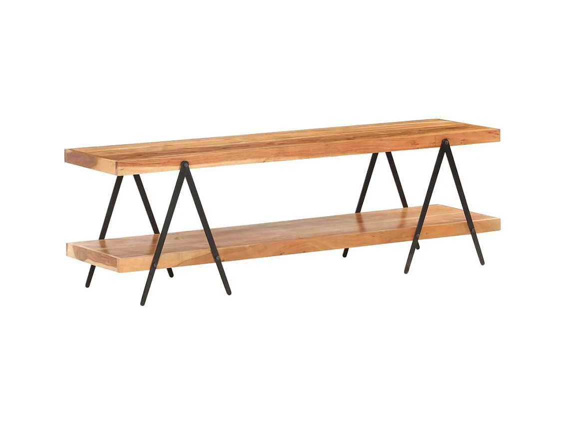 TV-meubel 160x40x50 cm Massief acaciahout