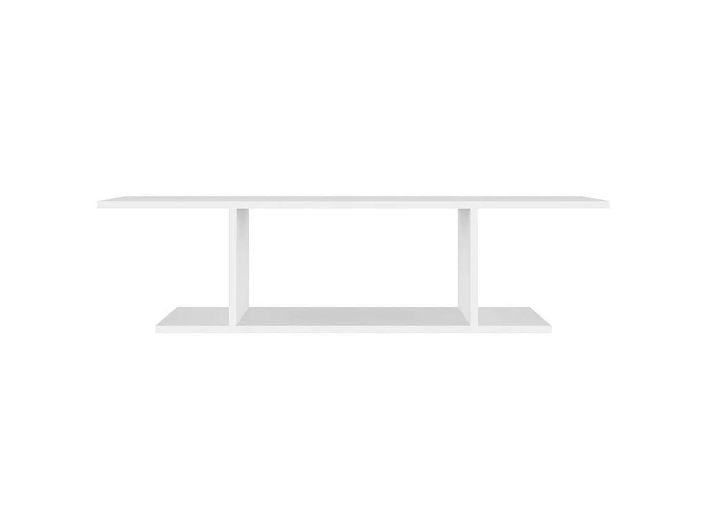 Mobile TV a parete Bianco 103x30x26,5 cm