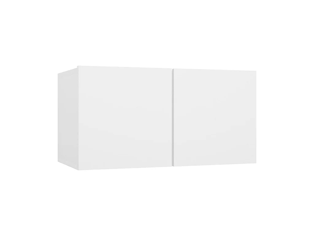 TV-kastenset 10-delig Spaanplaat Wit