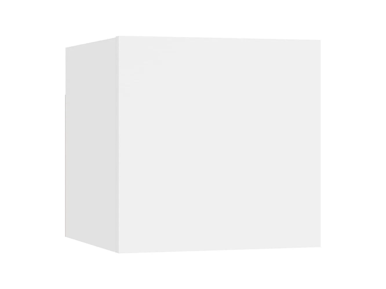 TV-kastenset 10-delig Spaanplaat Wit