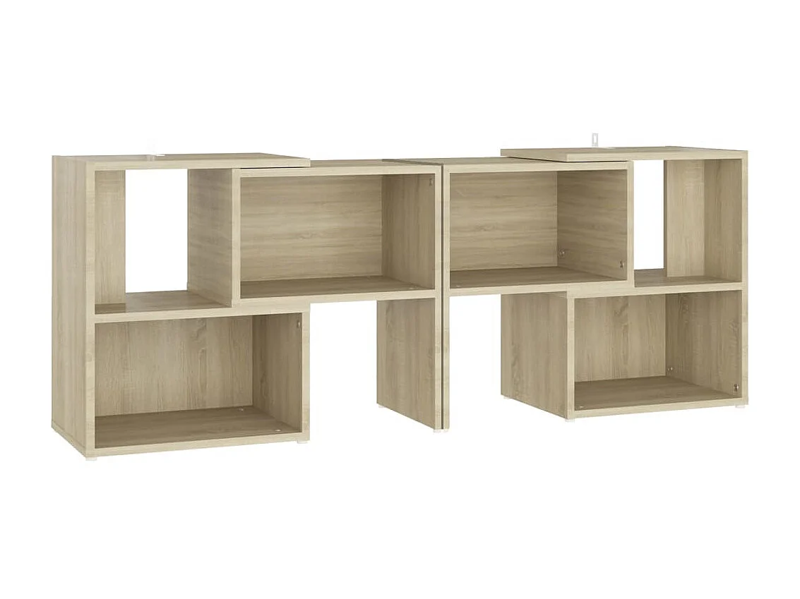 Meuble TV Chêne sonoma 104x30x52 cm Aggloméré