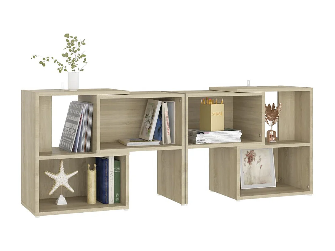 Meuble TV Chêne sonoma 104x30x52 cm Aggloméré