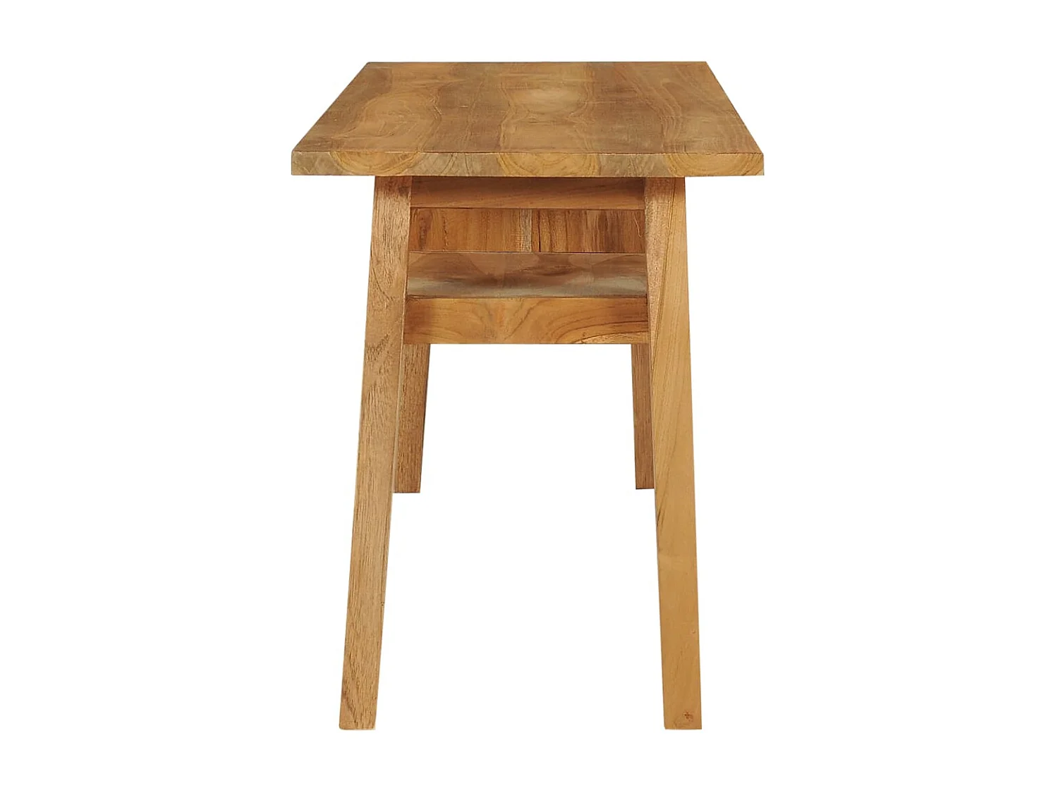 Meuble TV 120x35x45 cm Bois de teck massif