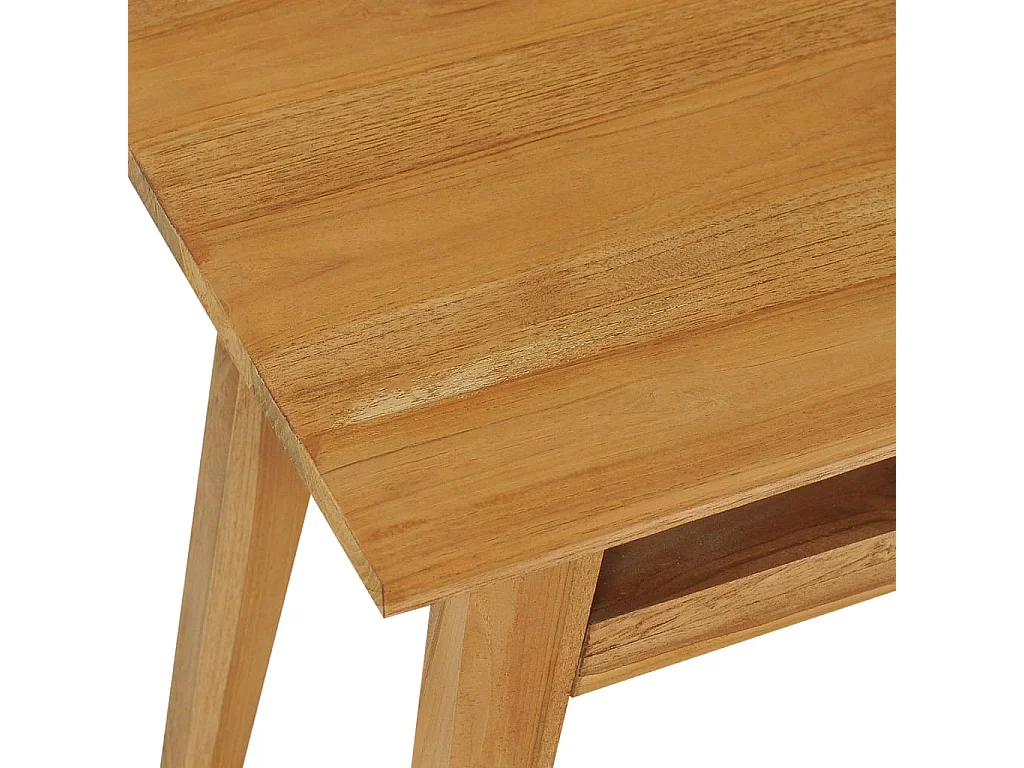 Meuble TV 120x35x45 cm Bois de teck massif