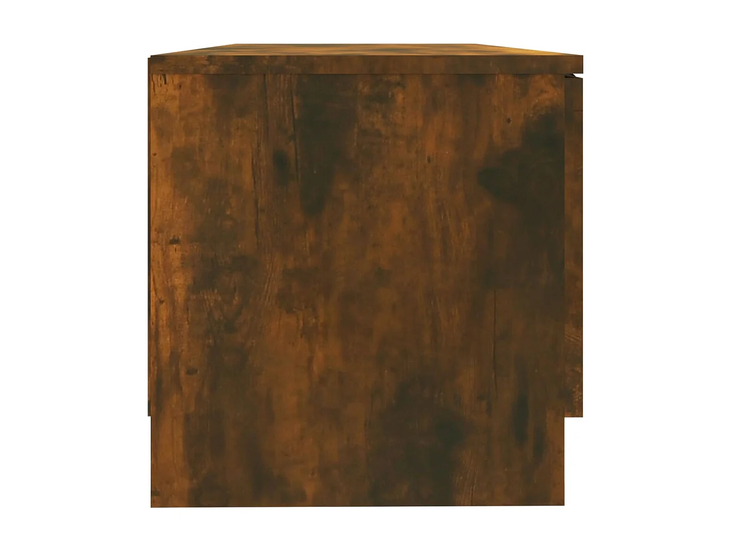 Móvel de TV Carvalho fumado 80x35x36,5 cm Madeira trabalhada