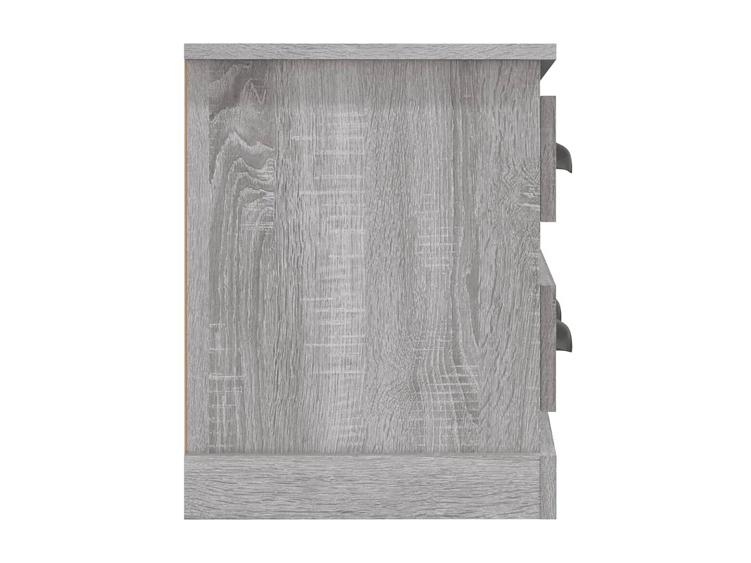 Meuble TV sonoma gris 100x35,5x45 cm bois d'ingénierie