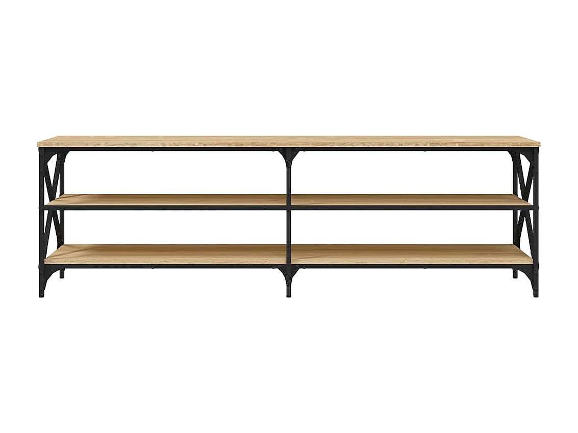 Sonoma eiken tv-meubel 160x40x50 cm samengesteld hout