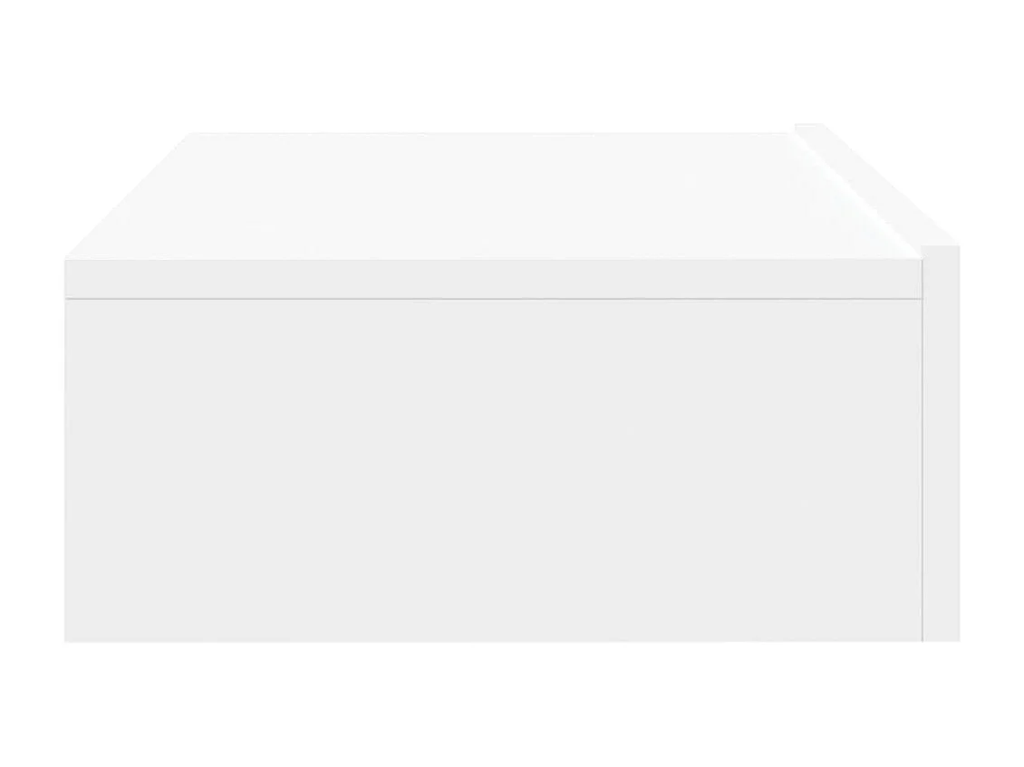 Meuble TV avec éclairage LED blanc 60x35x15,5 cm