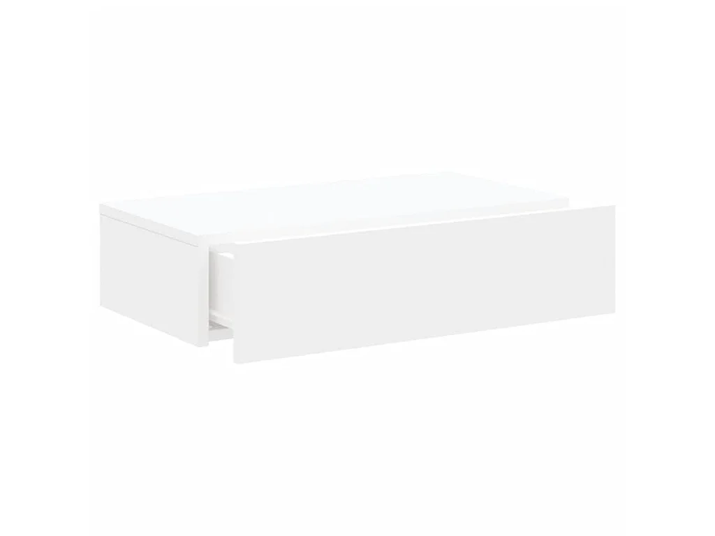 Meuble TV avec éclairage LED blanc 60x35x15,5 cm