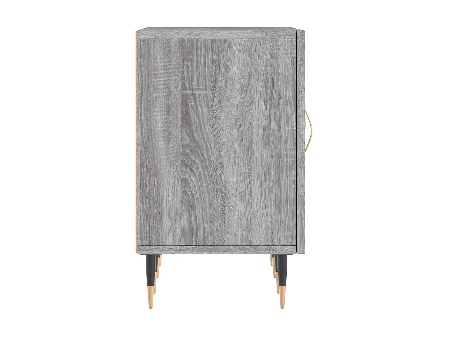 Mobile TV Sonoma grigio 150x30x50 cm in derivati del legno