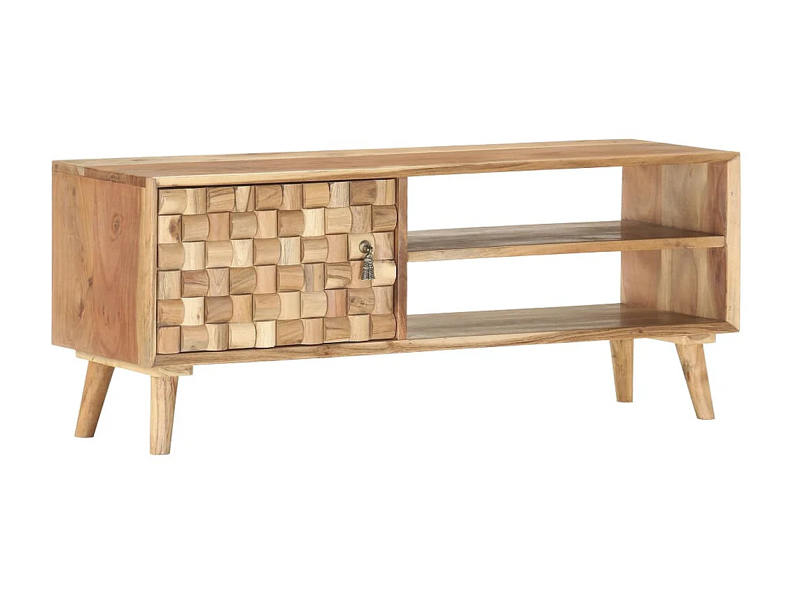 Meuble TV 100x35x40 cm Bois d'acacia massif