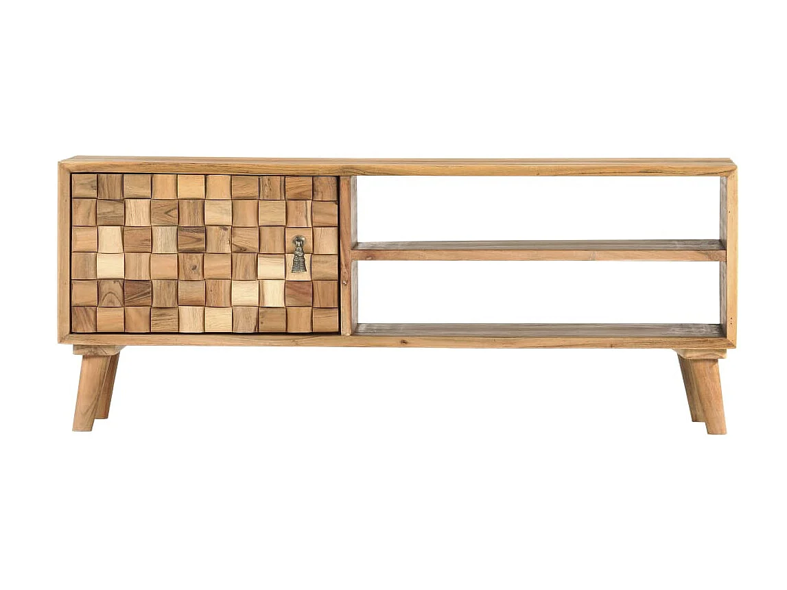 Meuble TV 100x35x40 cm Bois d'acacia massif