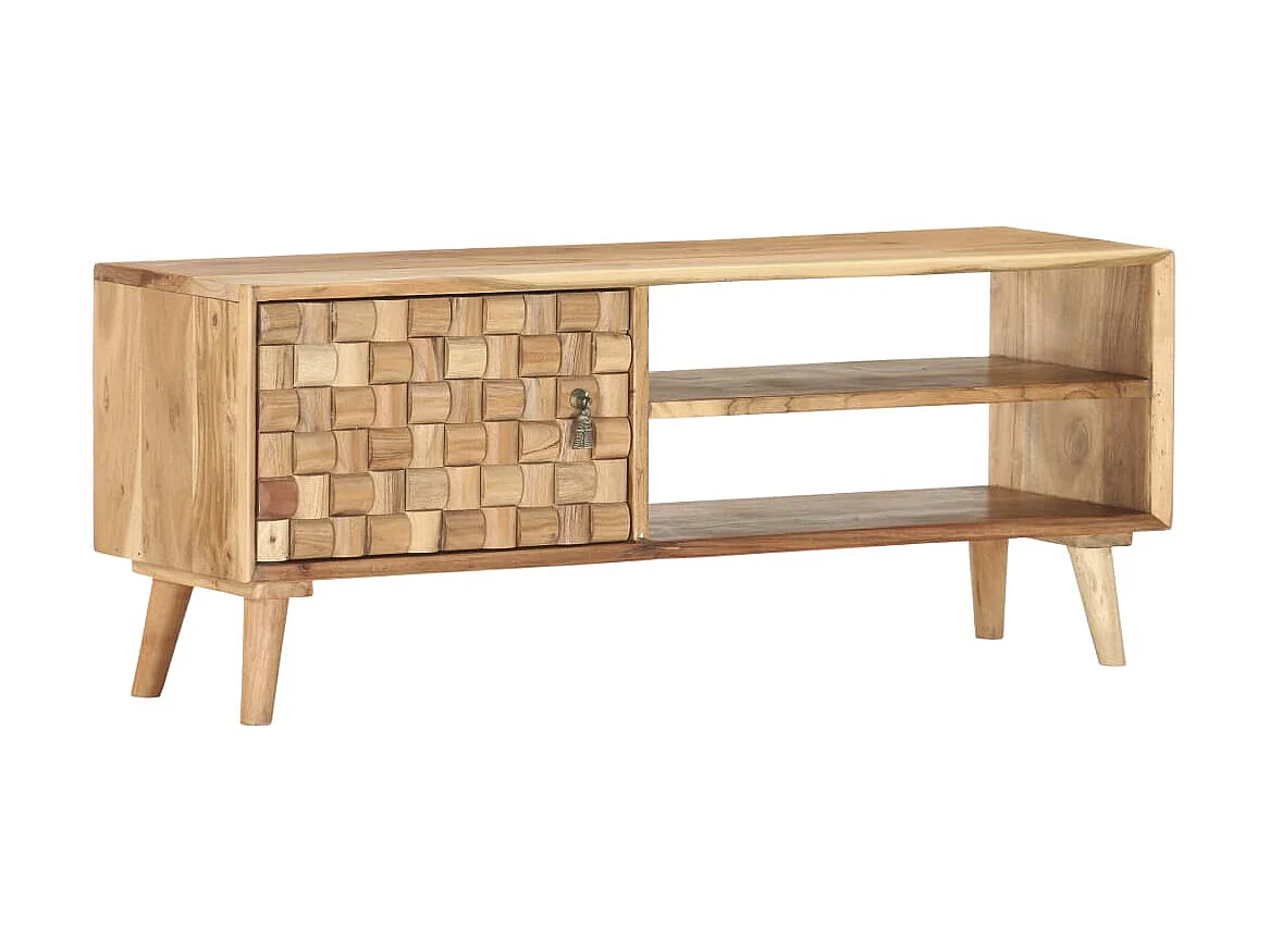 Meuble TV 100x35x40 cm Bois d'acacia massif