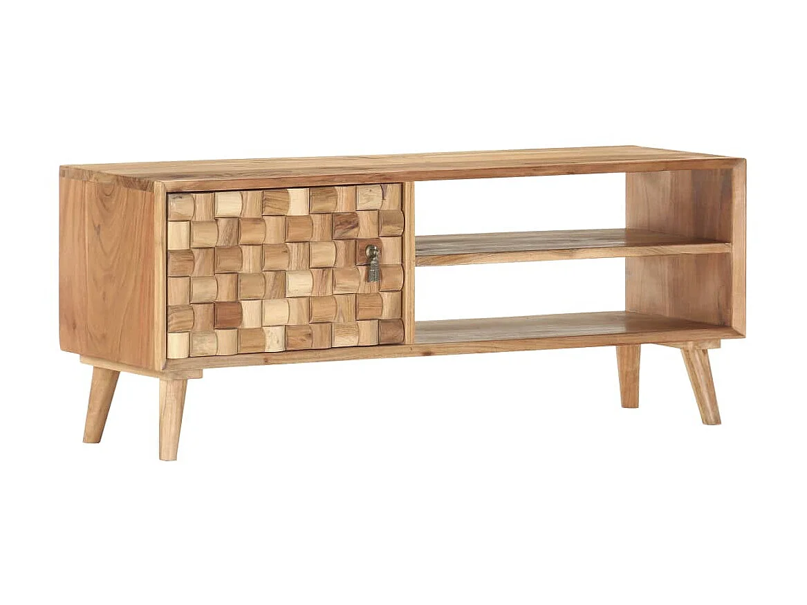 Meuble TV 100x35x40 cm Bois d'acacia massif