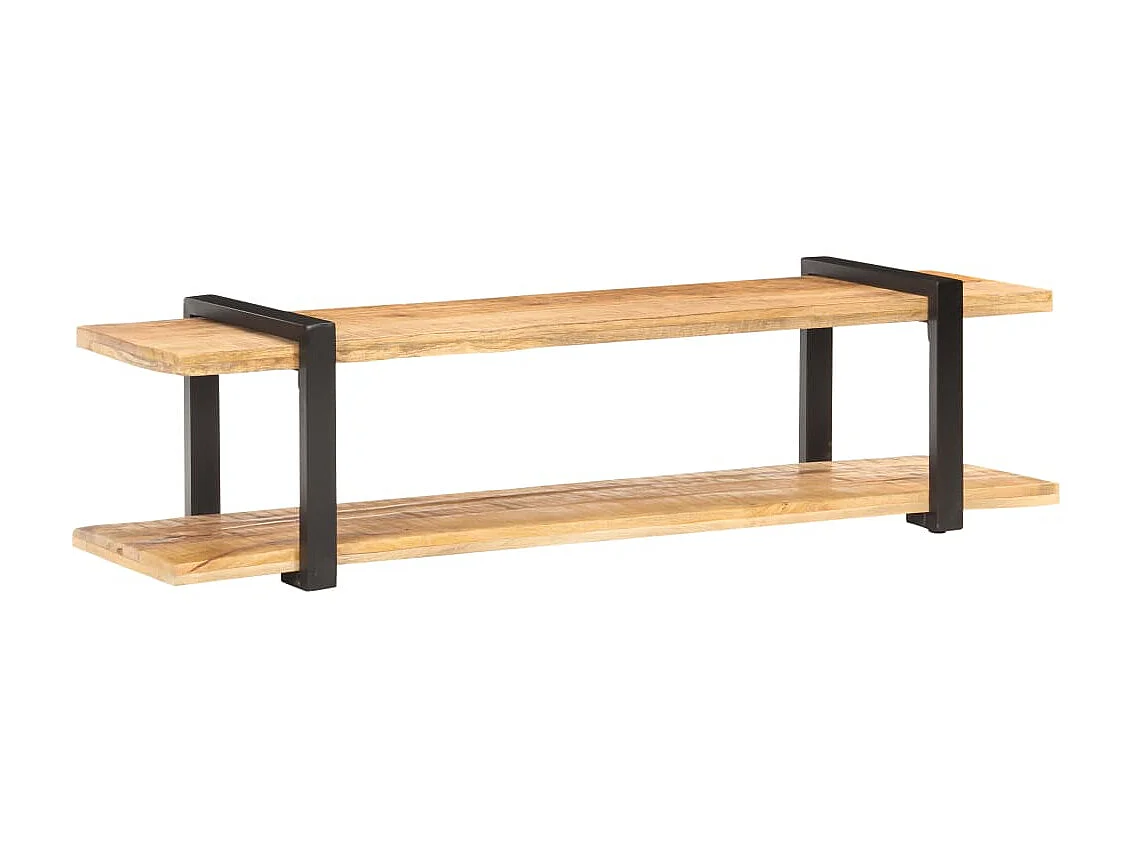 Mueble TV 160x40x40 cm Madera maciza de mango en bruto