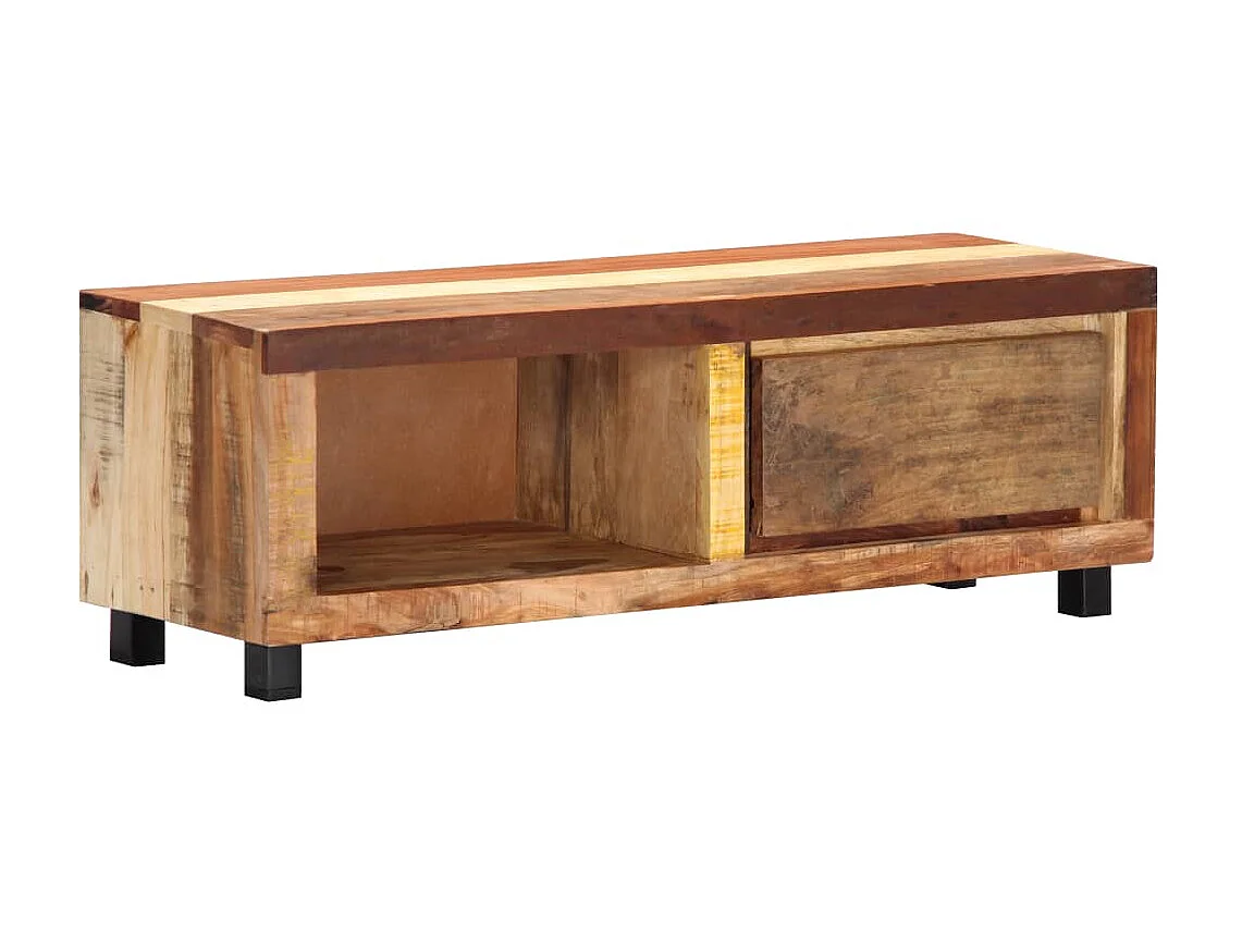 Meuble TV 100 x 30 x 33 cm Bois de récupération massif