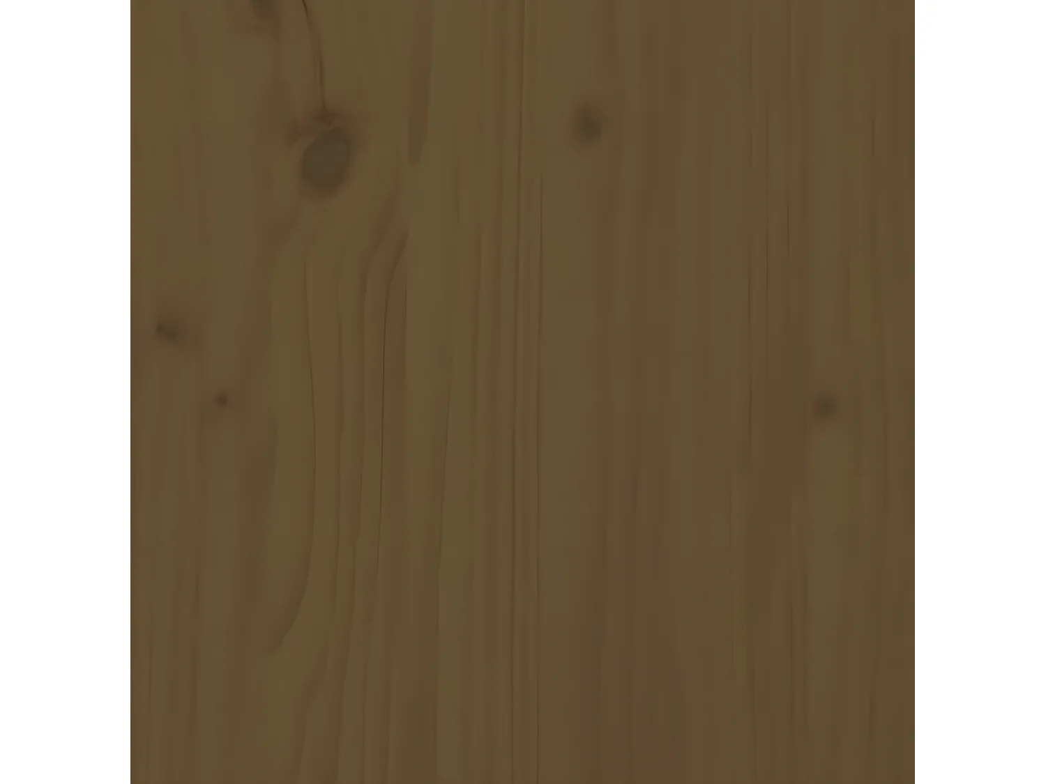 Meuble TV Marron miel 114x35x52 cm Bois de pin massif