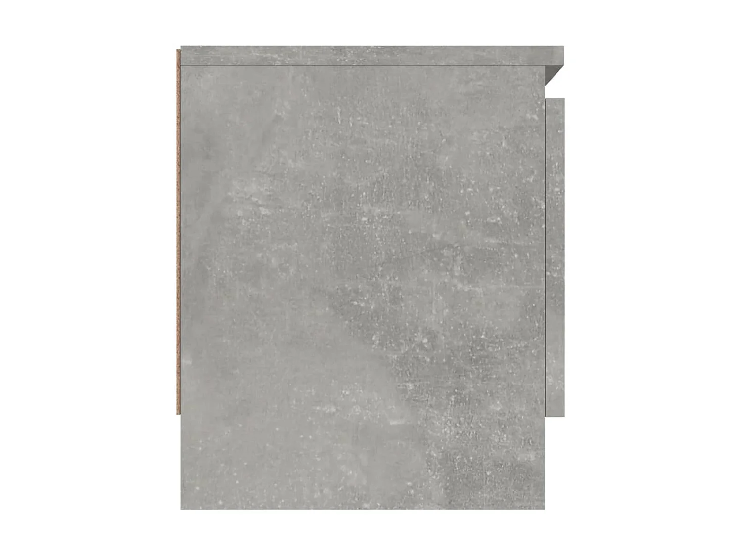 Mobile TV con anta Grigio cemento 102x30x36 cm