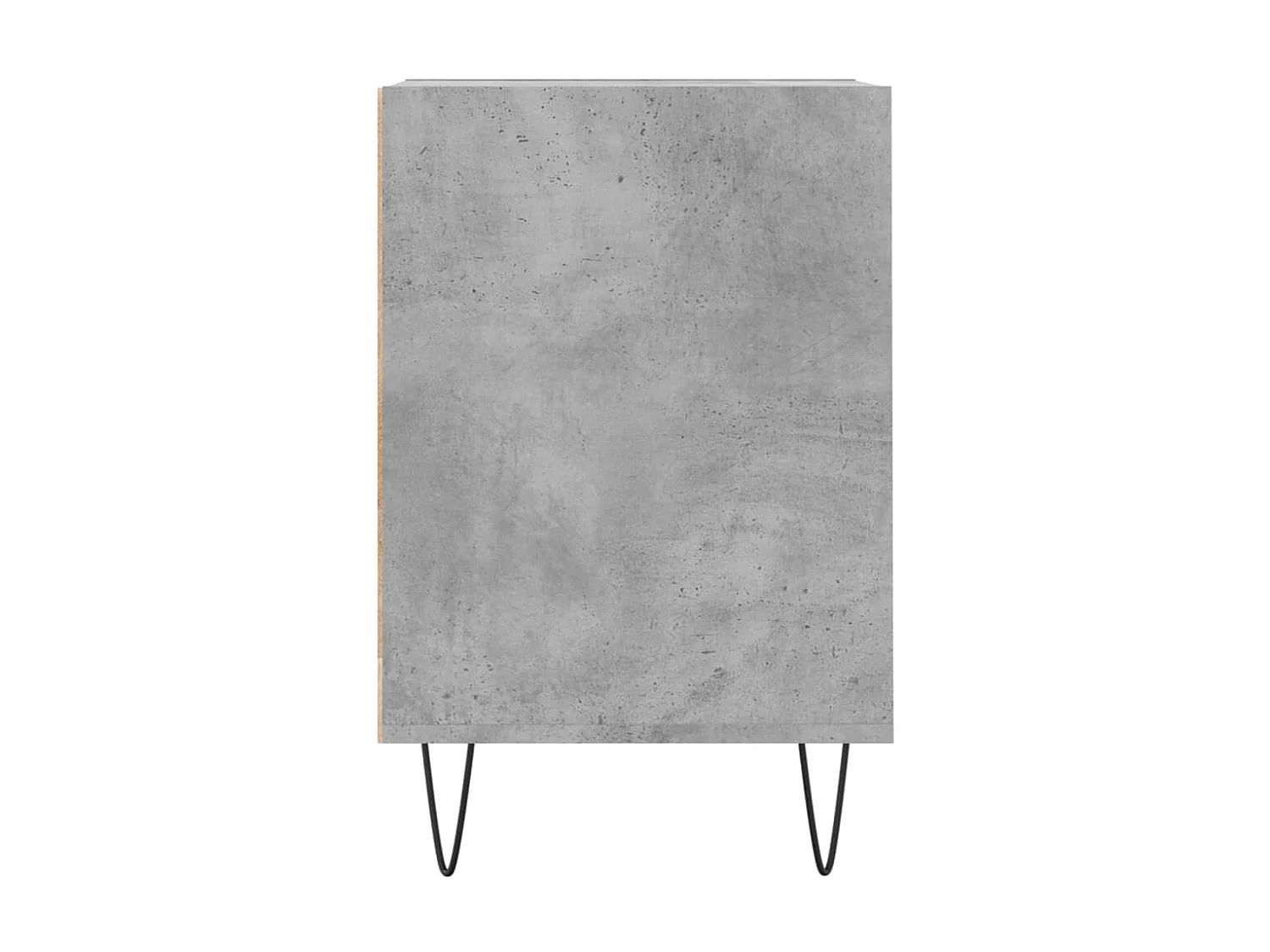 TV-Schrank Betongrau 160x35x55 cm Holzwerkstoff