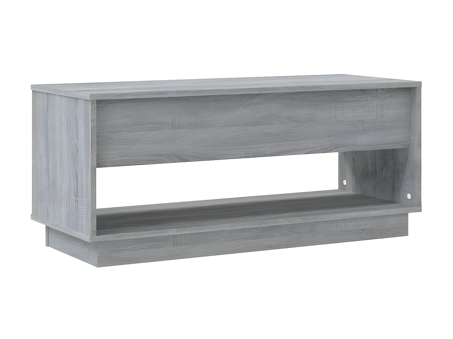 Meuble TV Sonoma gris 102x41x44 cm Aggloméré