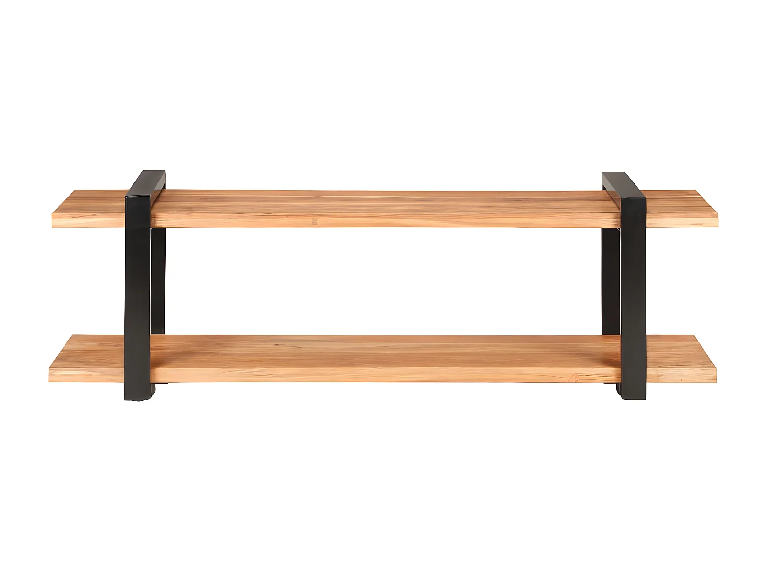 Mueble TV 130x40x40 cm Madera maciza de acacia