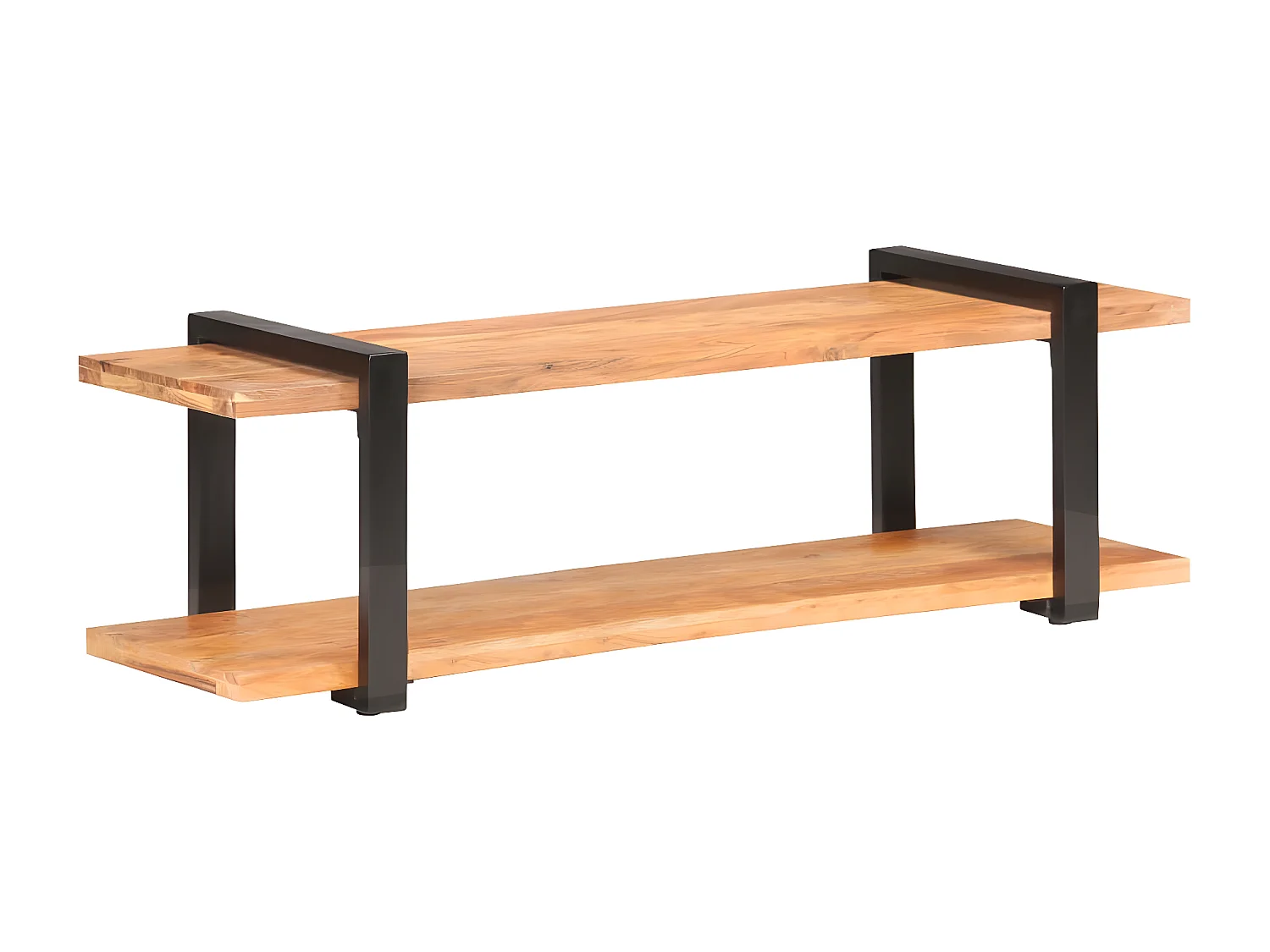 Mueble TV 130x40x40 cm Madera maciza de acacia