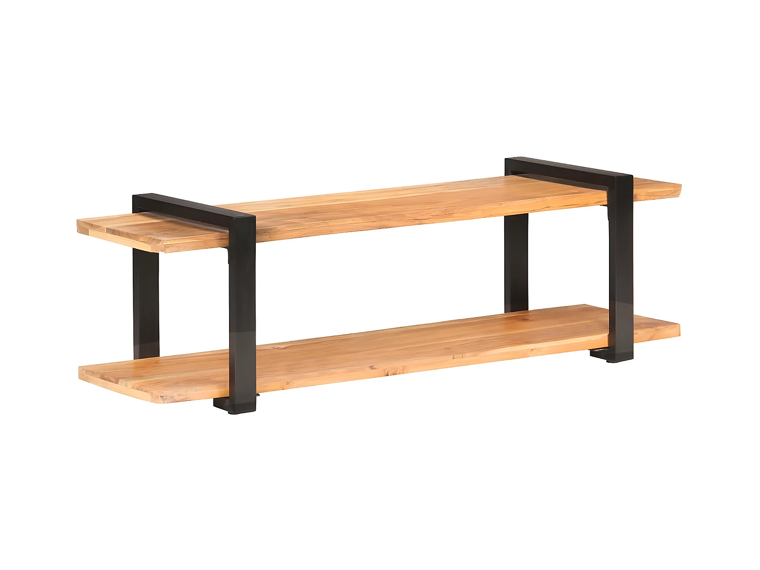 Mueble TV 130x40x40 cm Madera maciza de acacia