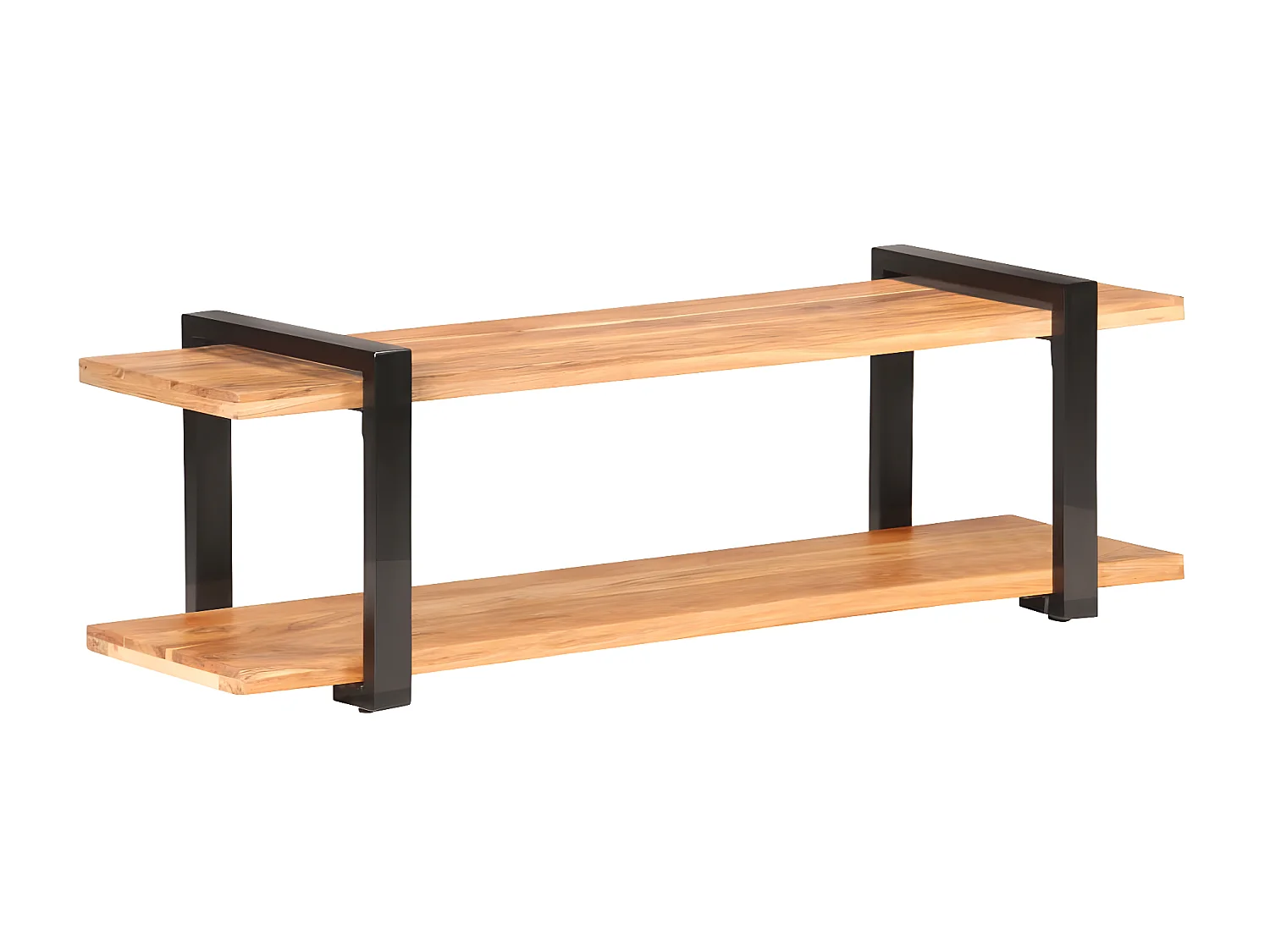 Mueble TV 130x40x40 cm Madera maciza de acacia