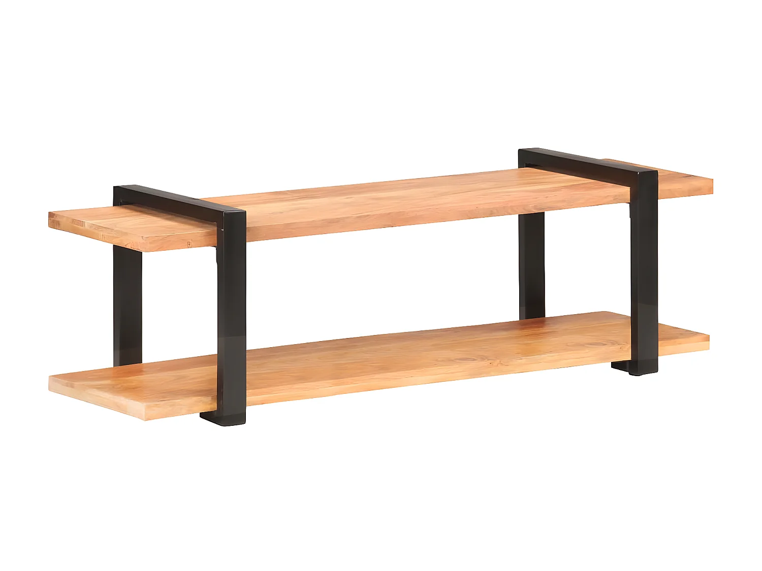 Meuble TV 130x40x40 cm Bois d'acacia solide