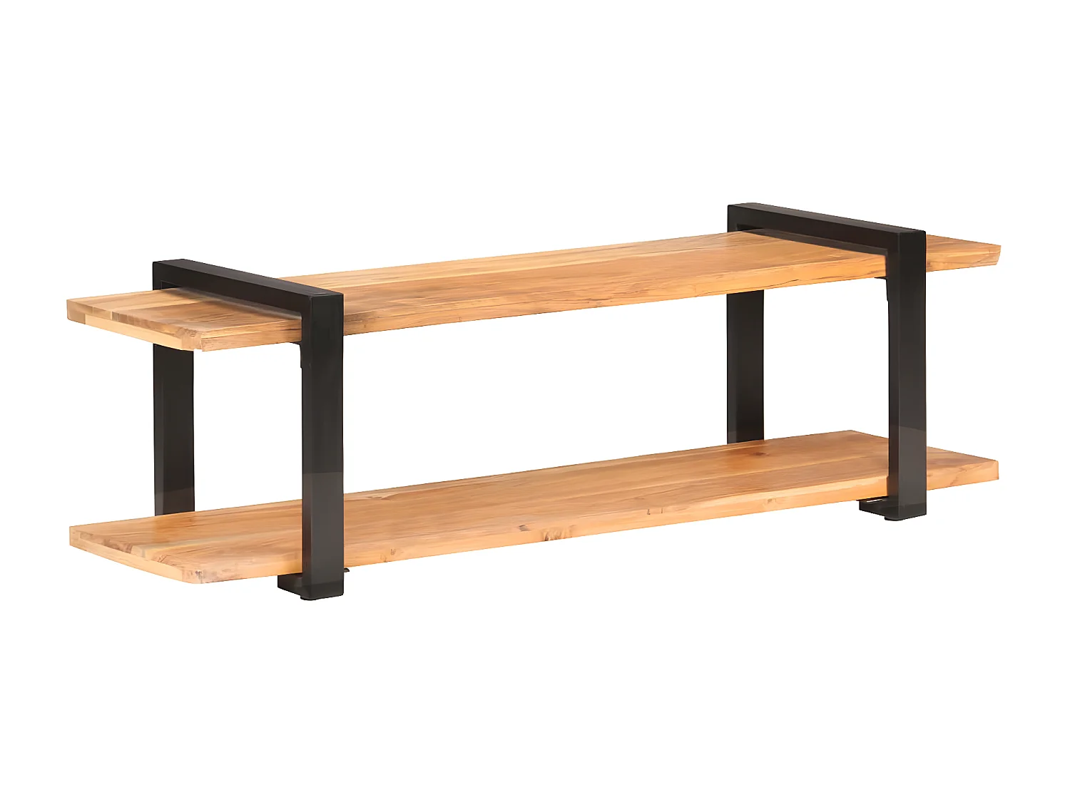 Meuble TV 130x40x40 cm Bois d'acacia solide