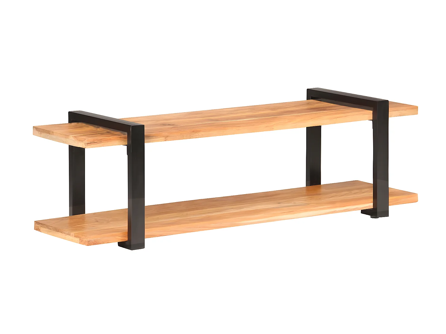 Meuble TV 130x40x40 cm Bois d'acacia solide