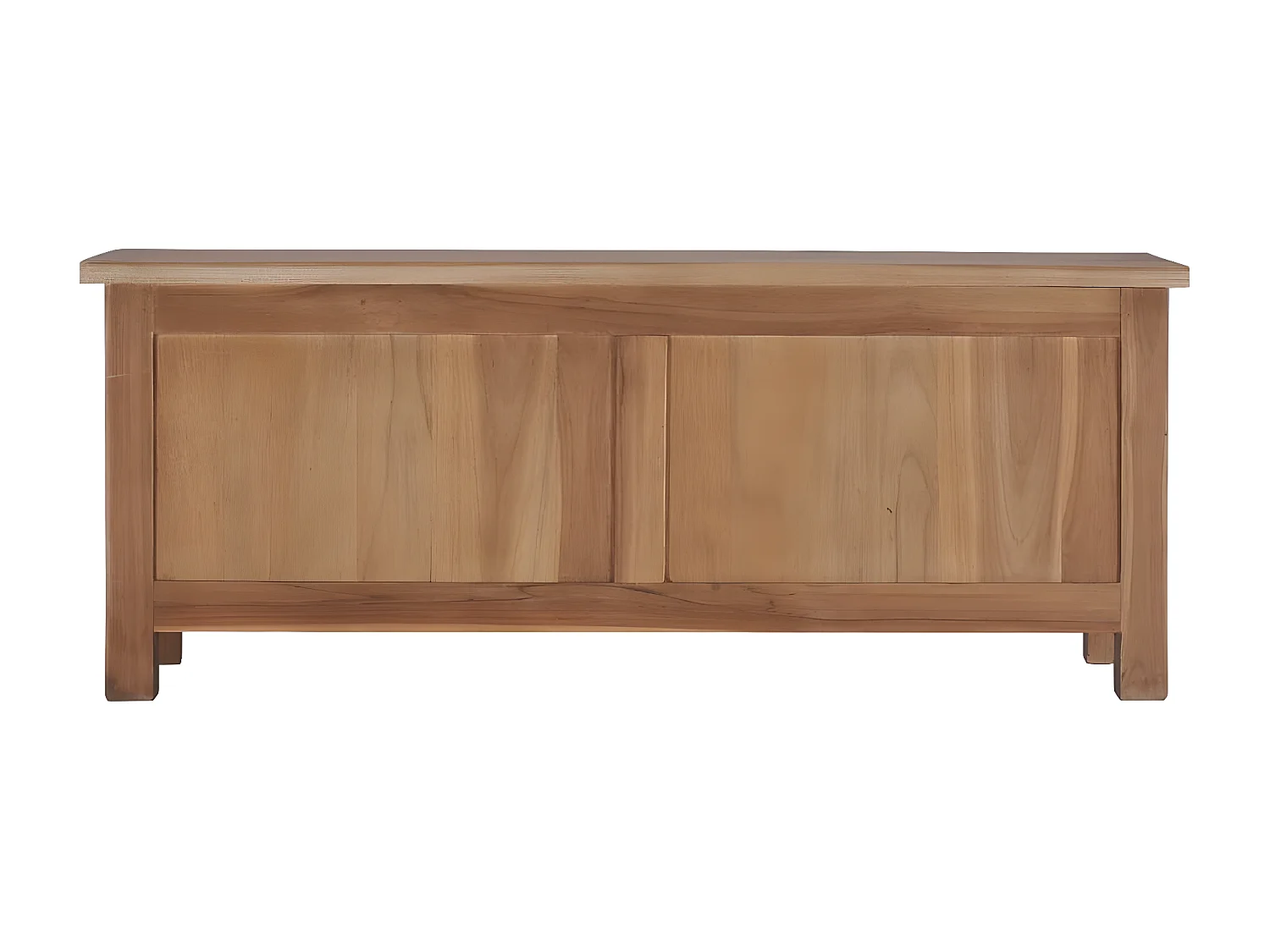 Meuble TV 90x30x35 cm Bois de teck massif