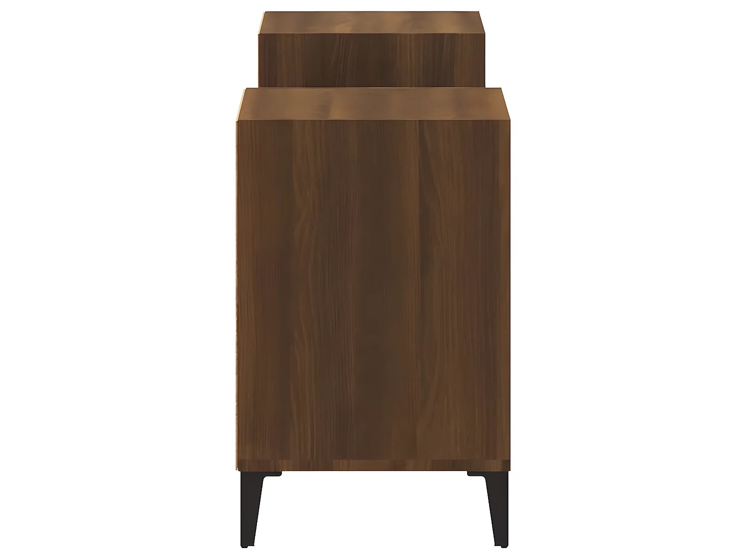 Meuble TV Chêne marron 160x35x55 cm Bois d'ingénierie