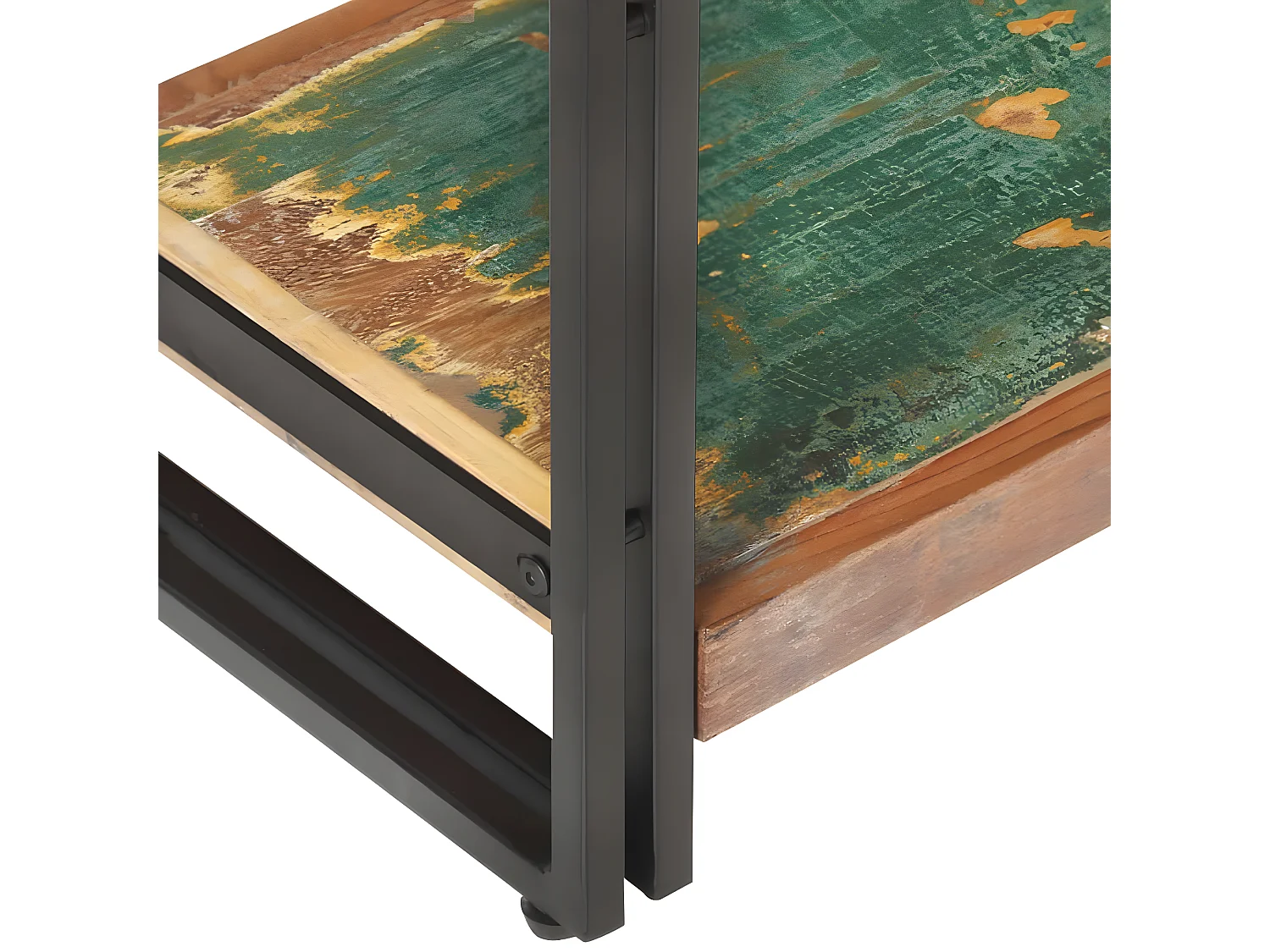 Meuble TV 120x30x40 cm Bois de récupération massif