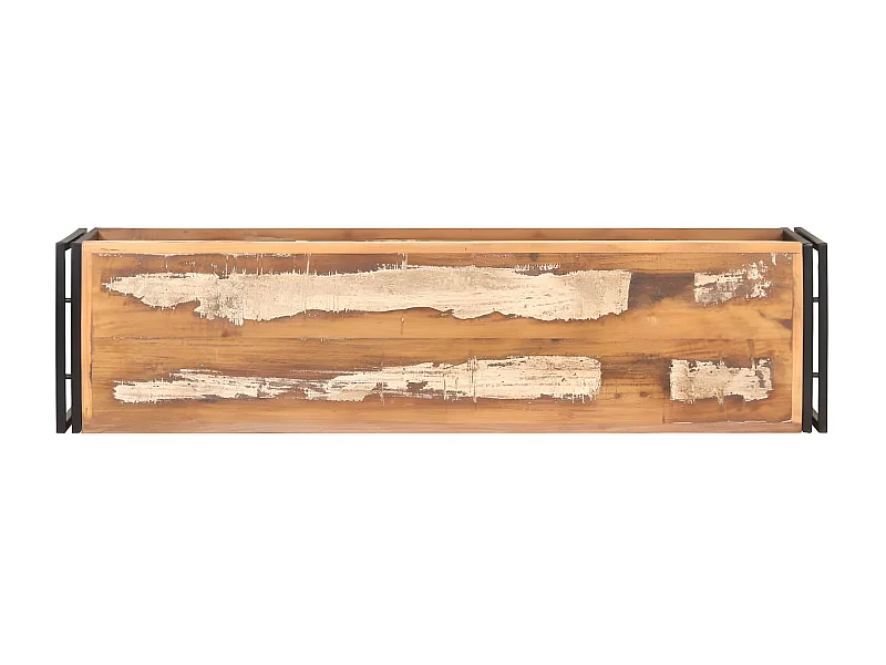 Meuble TV 120x30x40 cm Bois de récupération massif