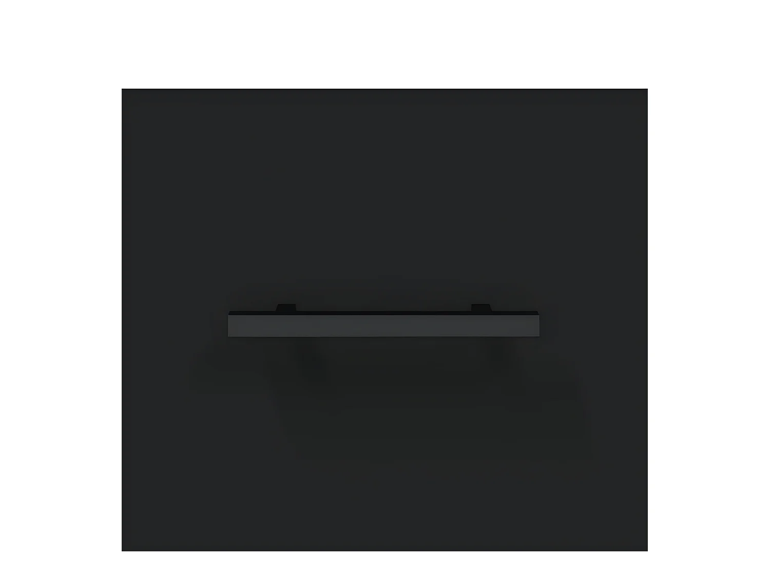 Meuble TV Noir 80x36x50 cm Bois d'ingénierie